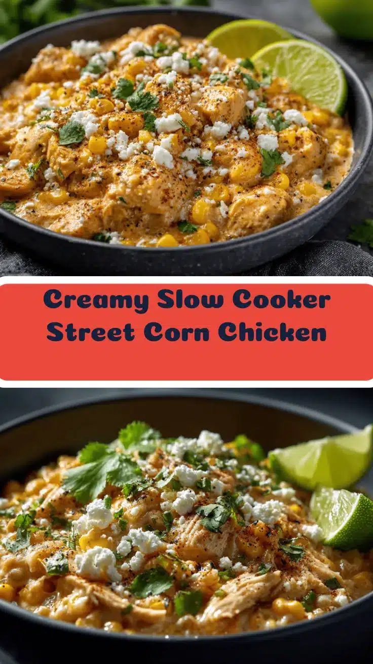 slow cooker street corn chicken recipe