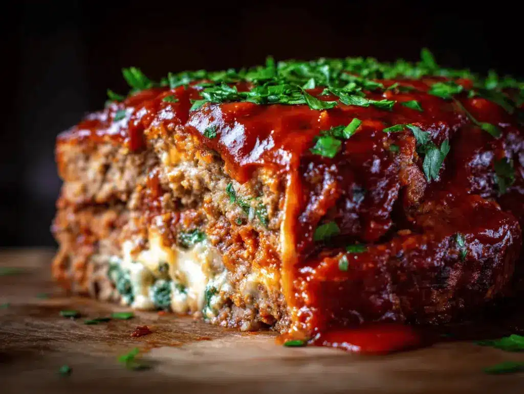 stuffed Italian meatloaf - featured image
