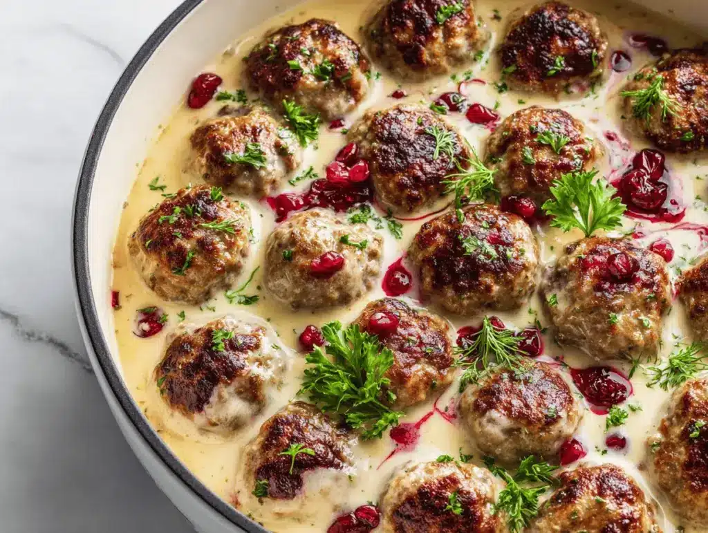 Swedish meatballs recipe - featured image