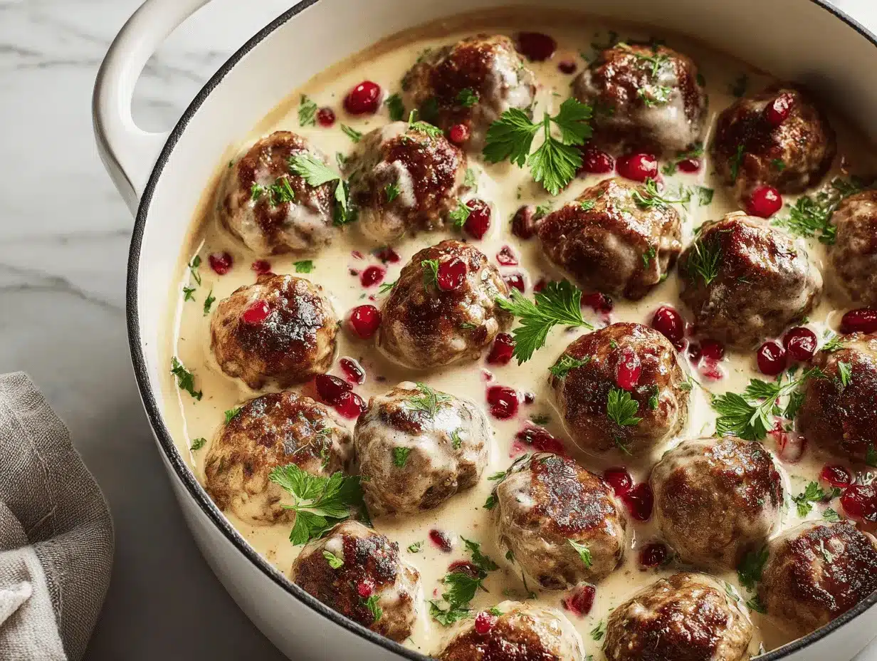 Swedish meatballs recipe preparation steps