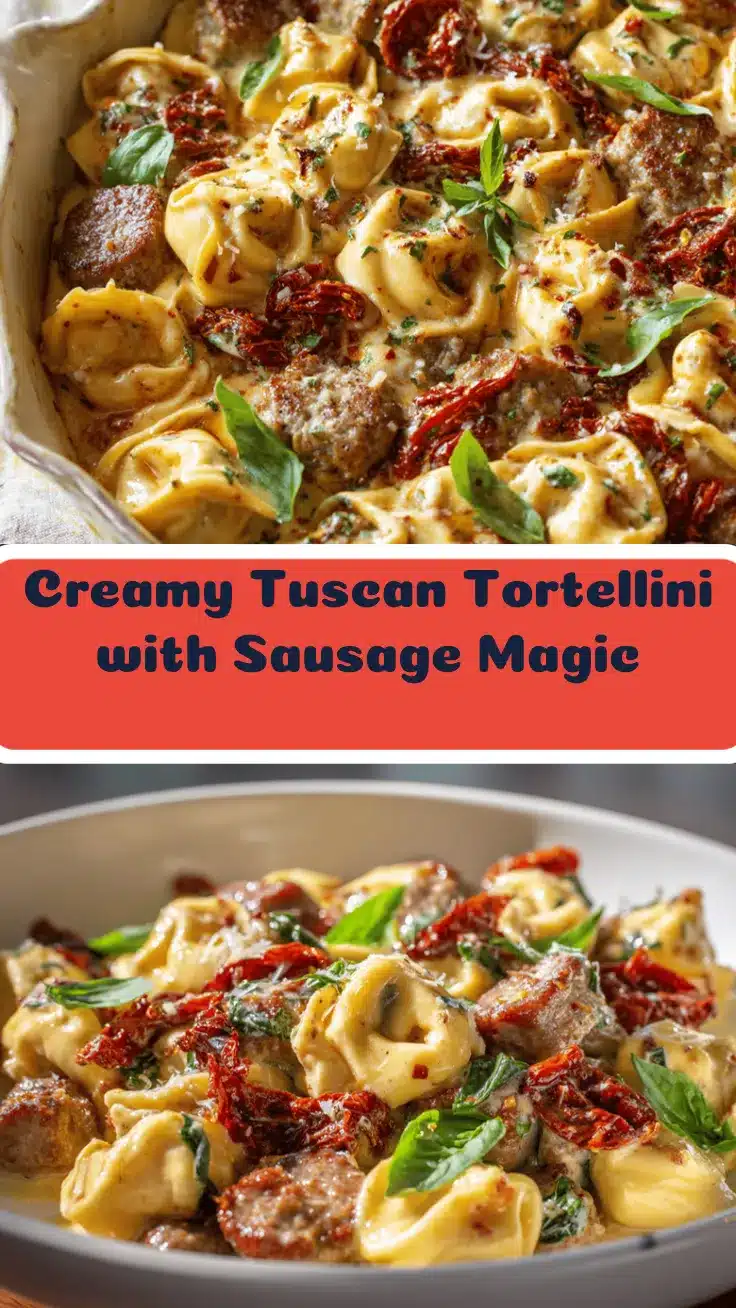 Tuscan tortellini recipe