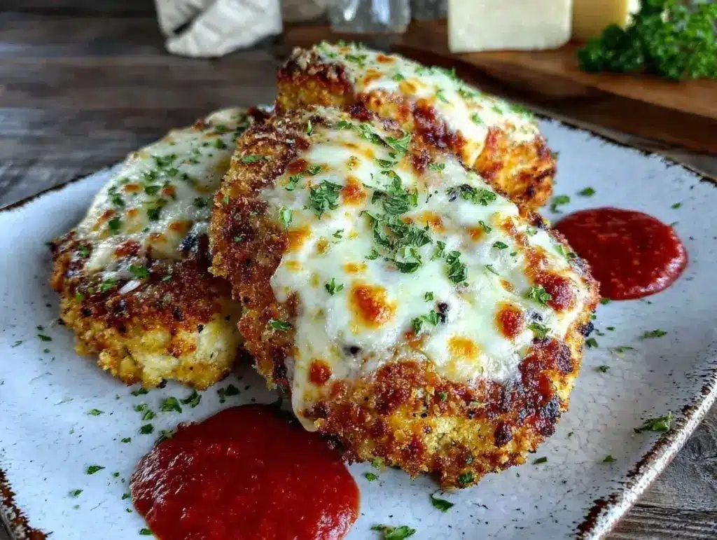 air fryer chicken parmesan - featured image
