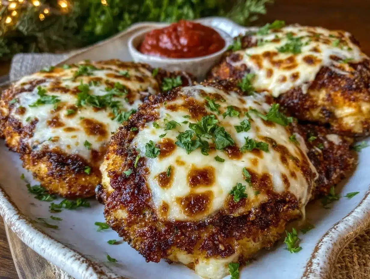air fryer chicken parmesan preparation steps