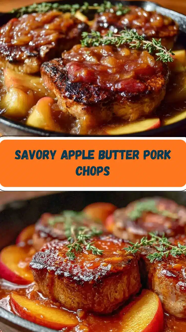 apple butter pork chops recipe
