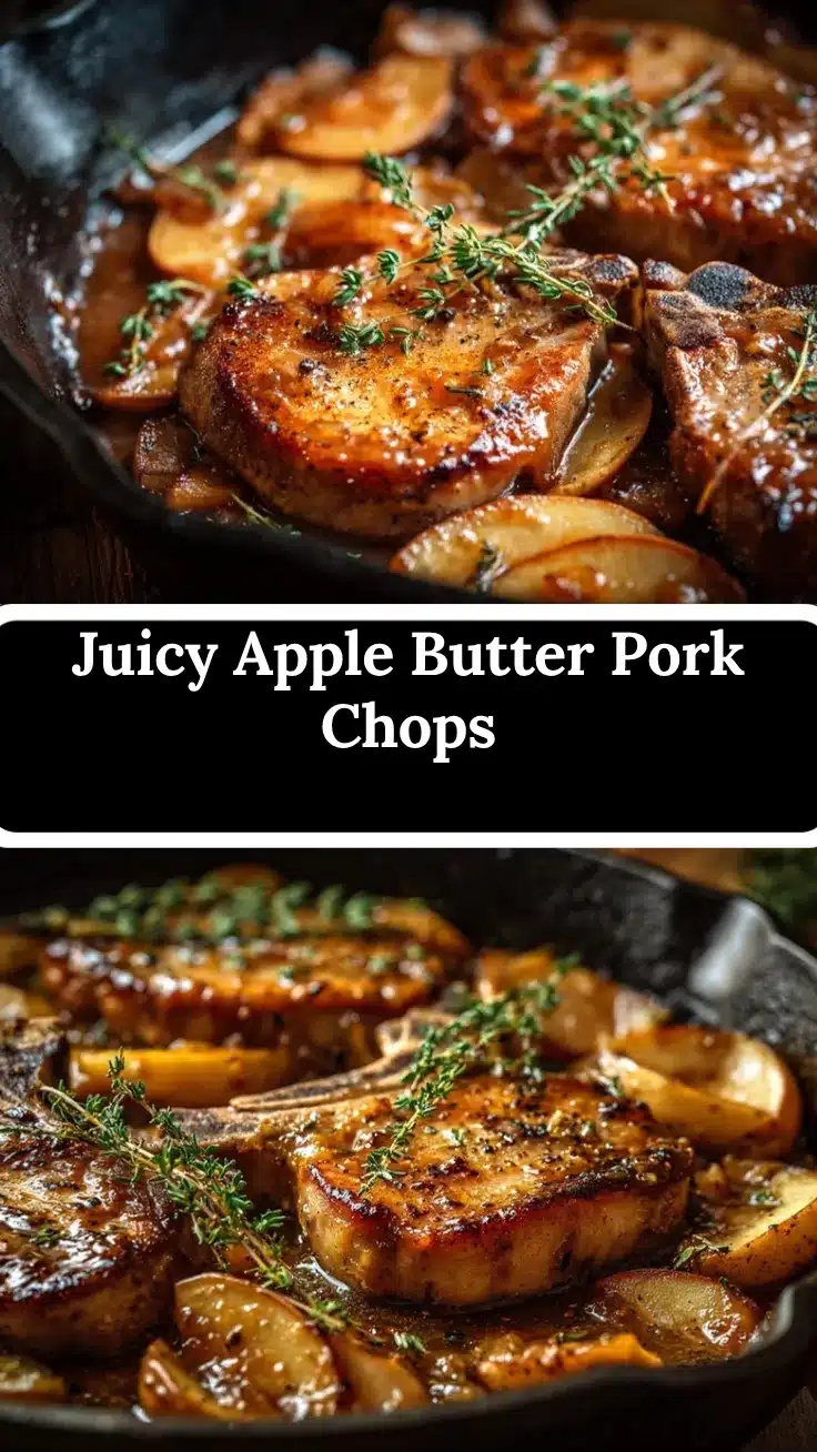 Apple Butter Pork Chops recipe