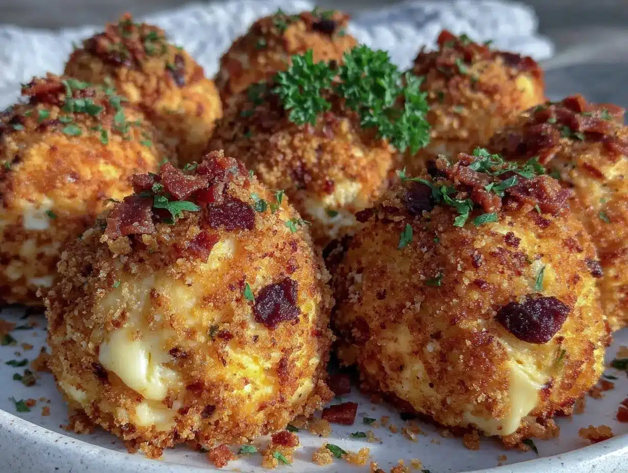 bacon ranch cheeseballs preparation steps