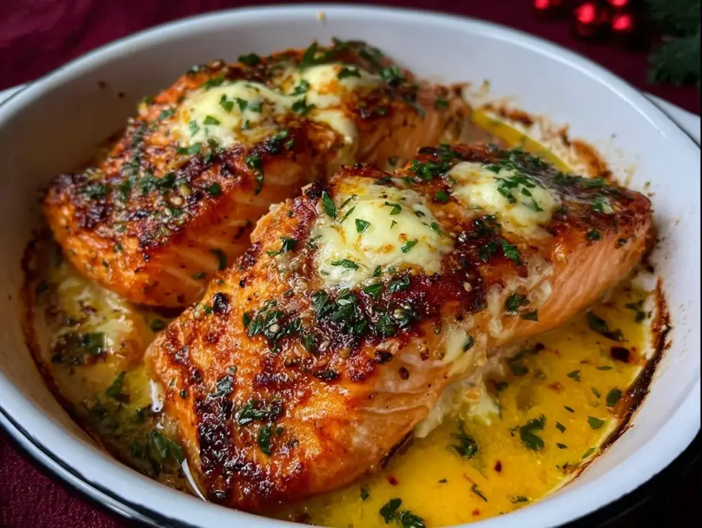 baked Boursin salmon - featured image