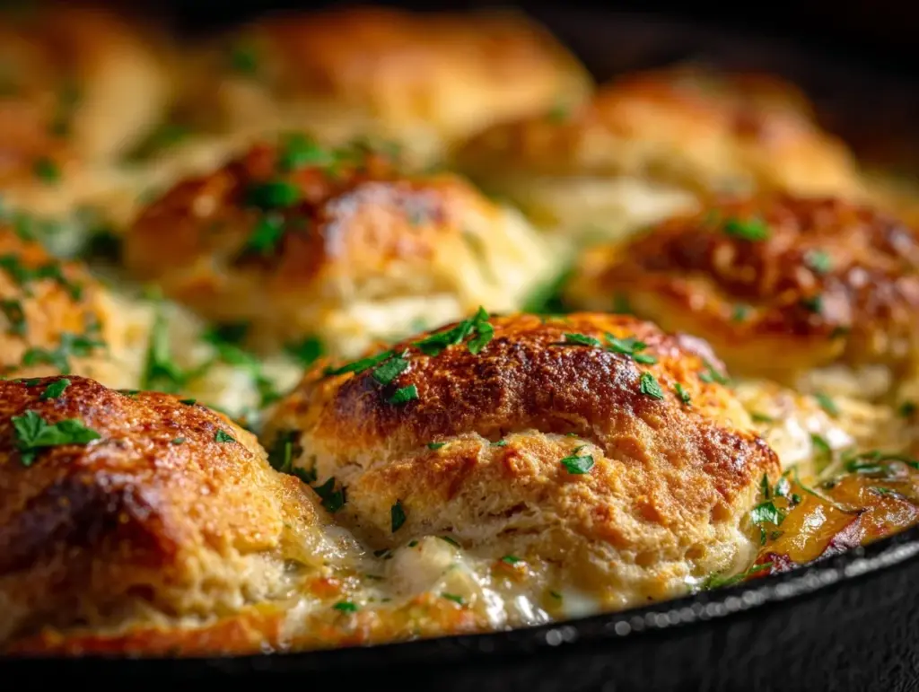 biscuit chicken pot pie - featured image