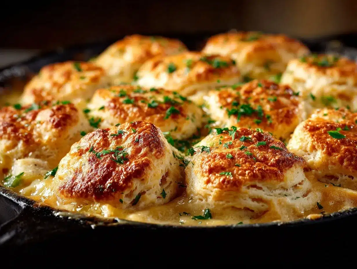 biscuit chicken pot pie preparation steps