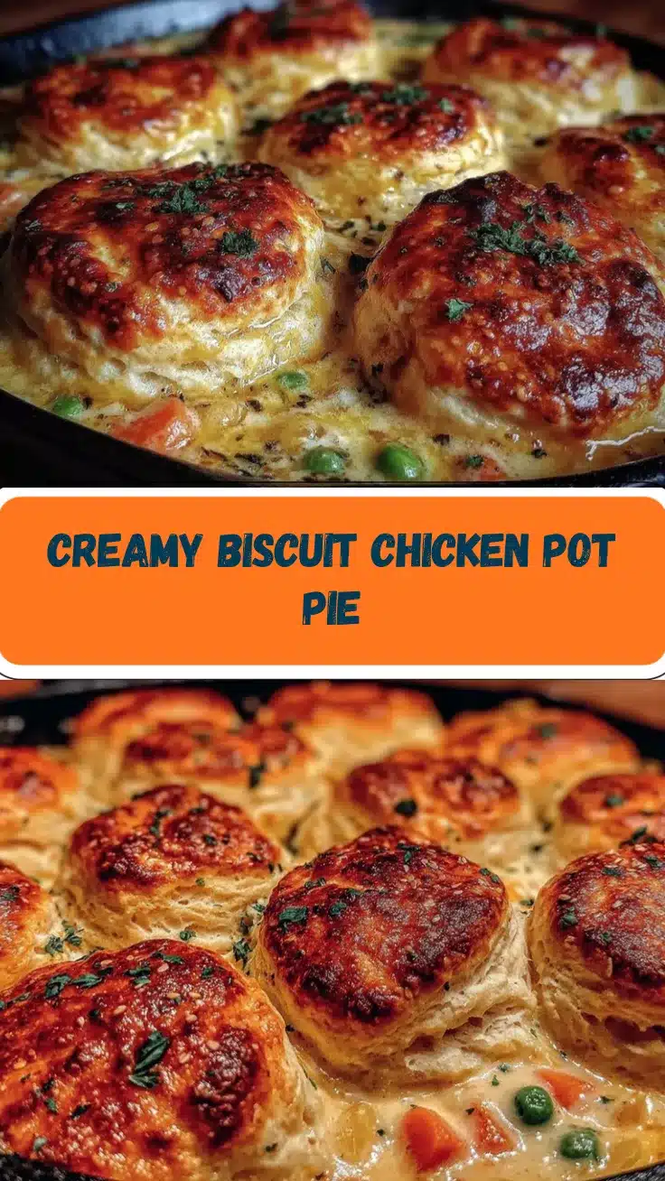biscuit chicken pot pie recipe
