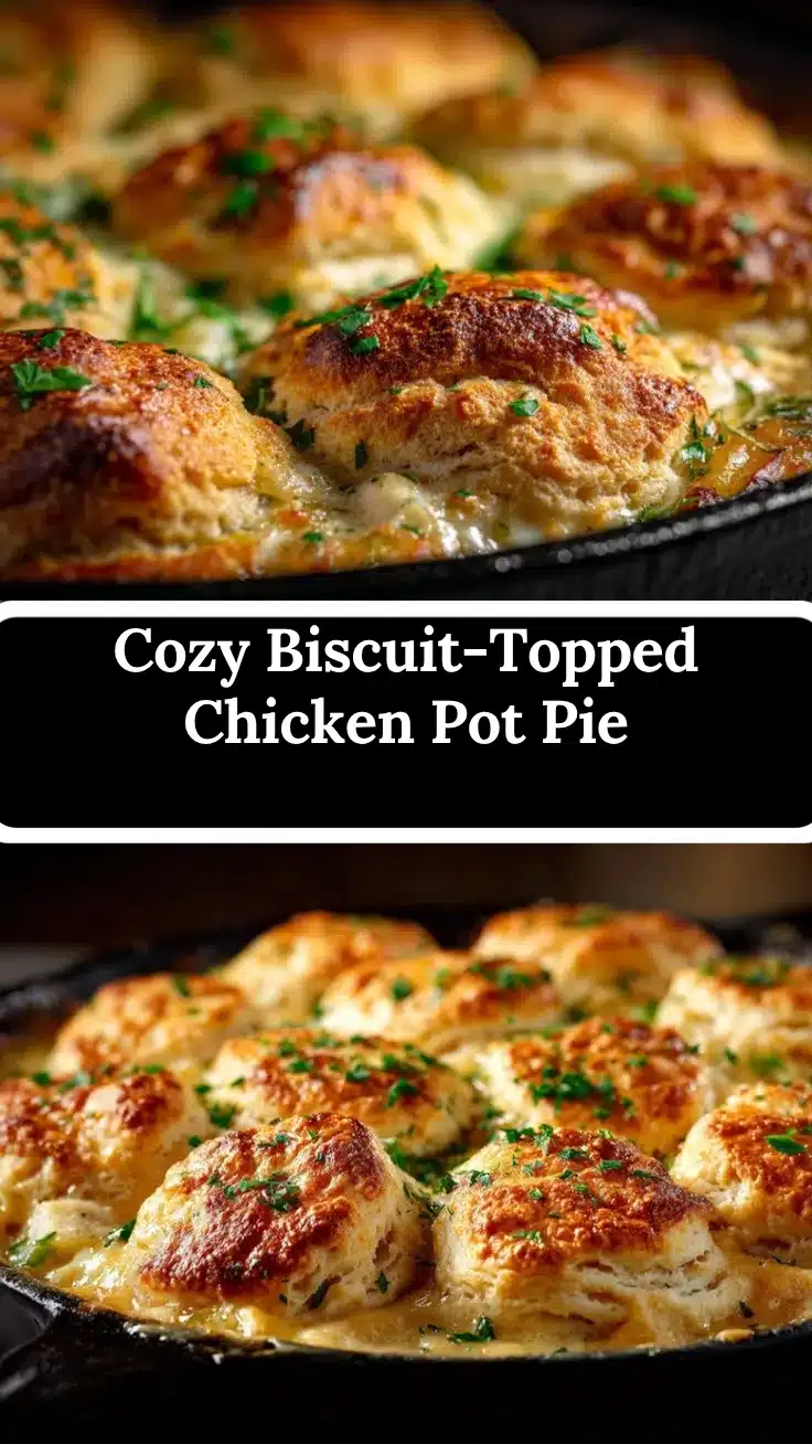 biscuit chicken pot pie recipe