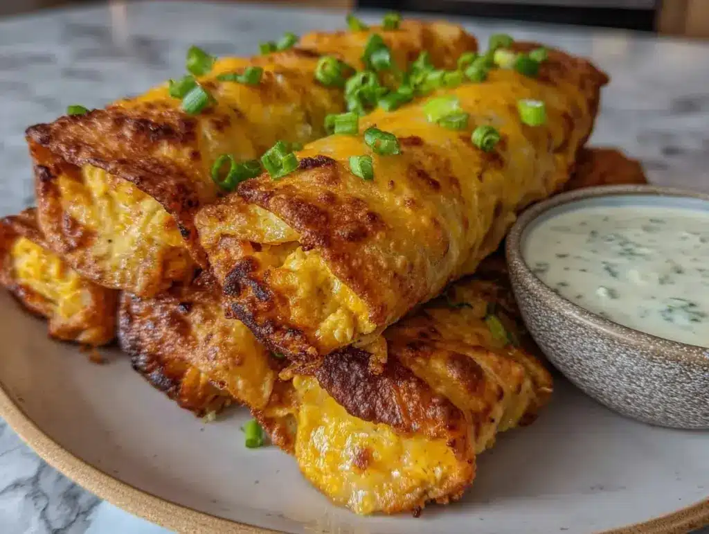 Buffalo Chicken Taquitos - featured image