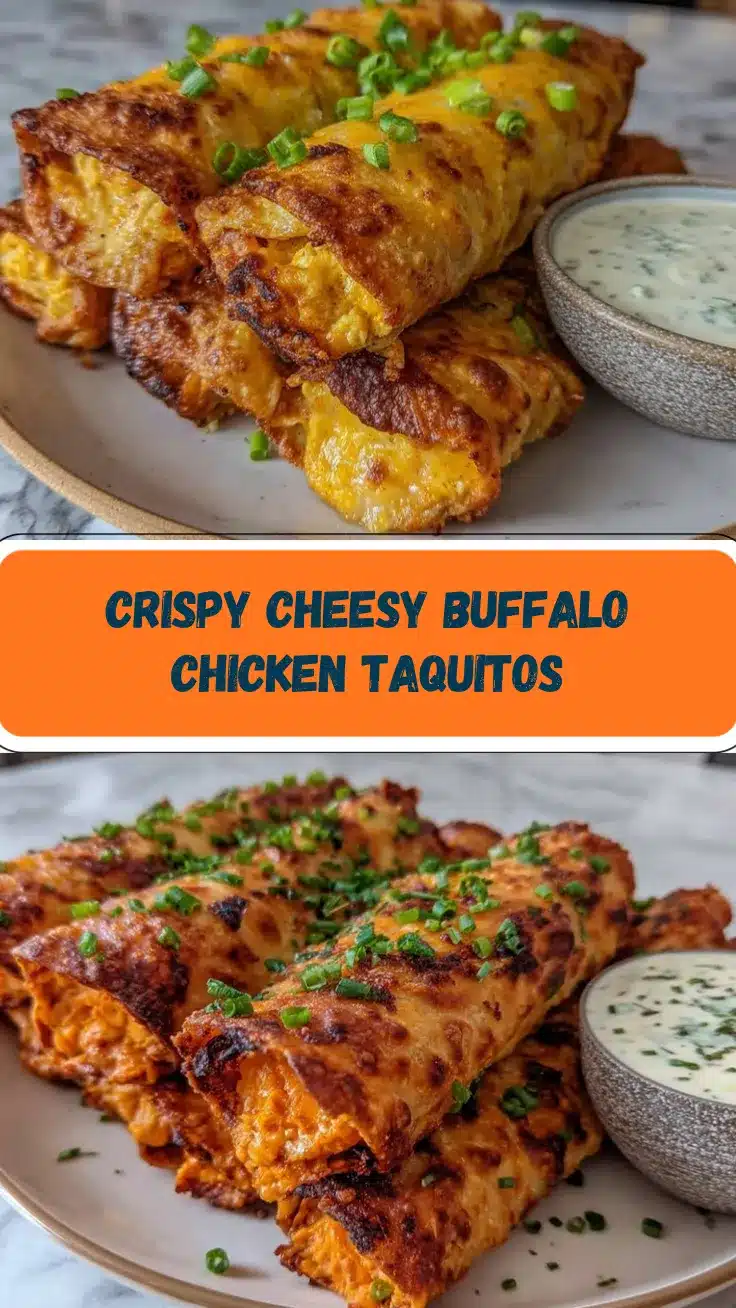 Buffalo Chicken Taquitos recipe