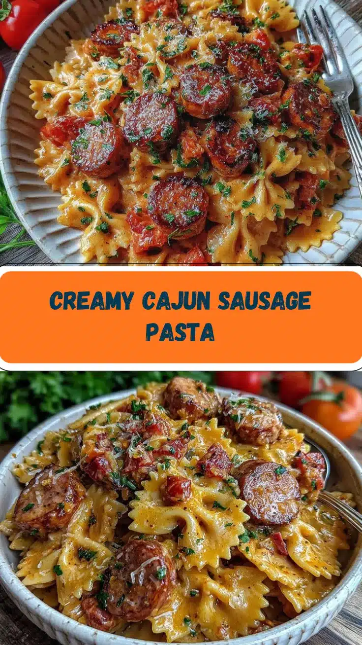 Cajun Sausage Pasta recipe