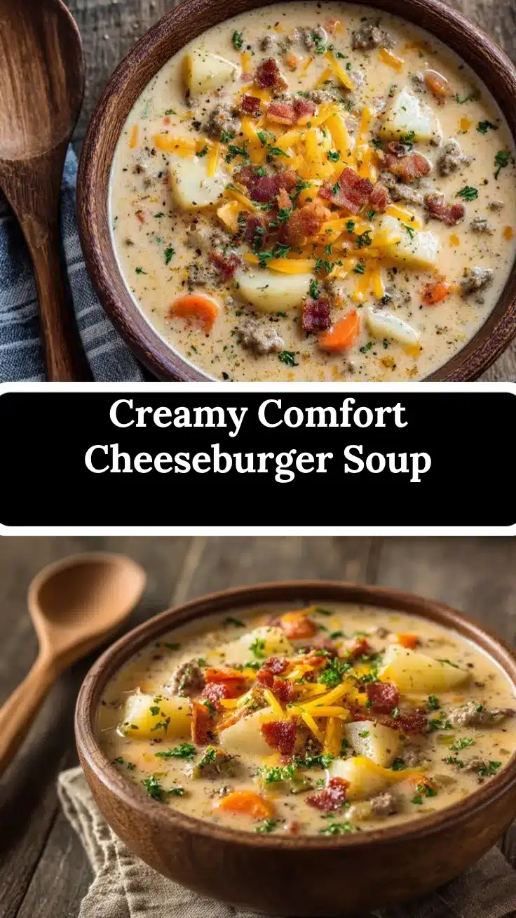 cheeseburger soup recipe