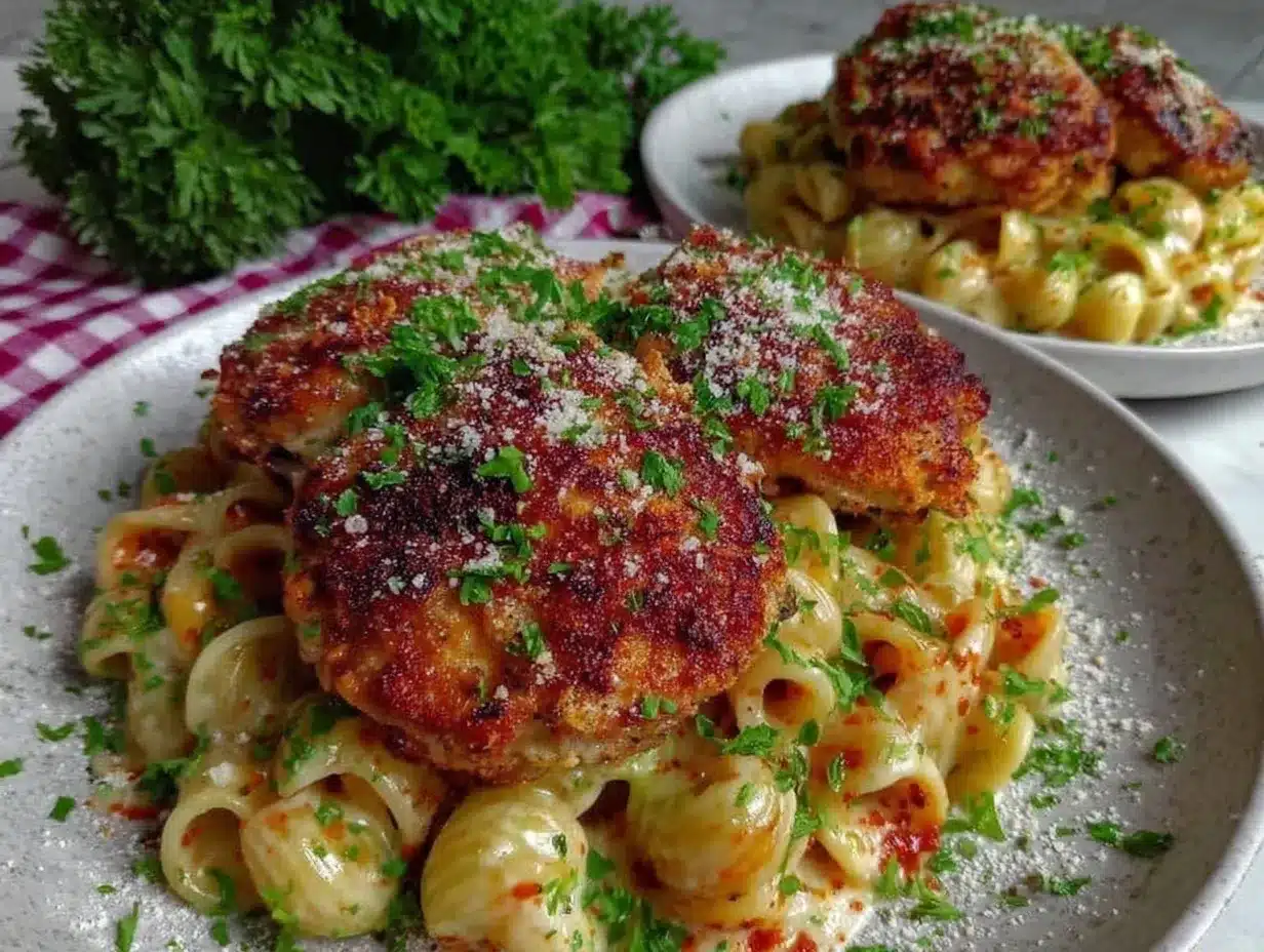 cheesy chicken pasta bake preparation steps