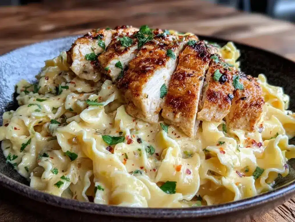 chicken buttered noodles - featured image