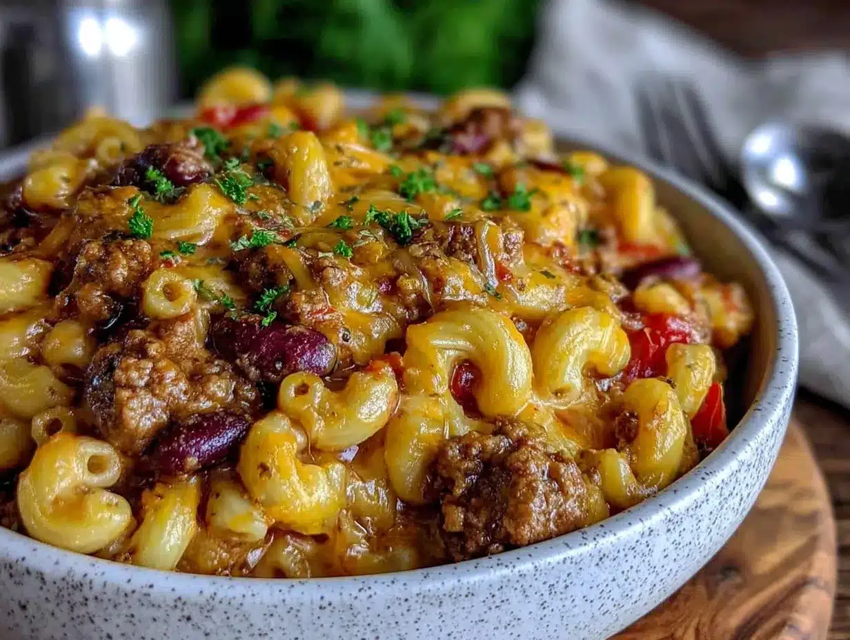 chili mac recipe preparation steps