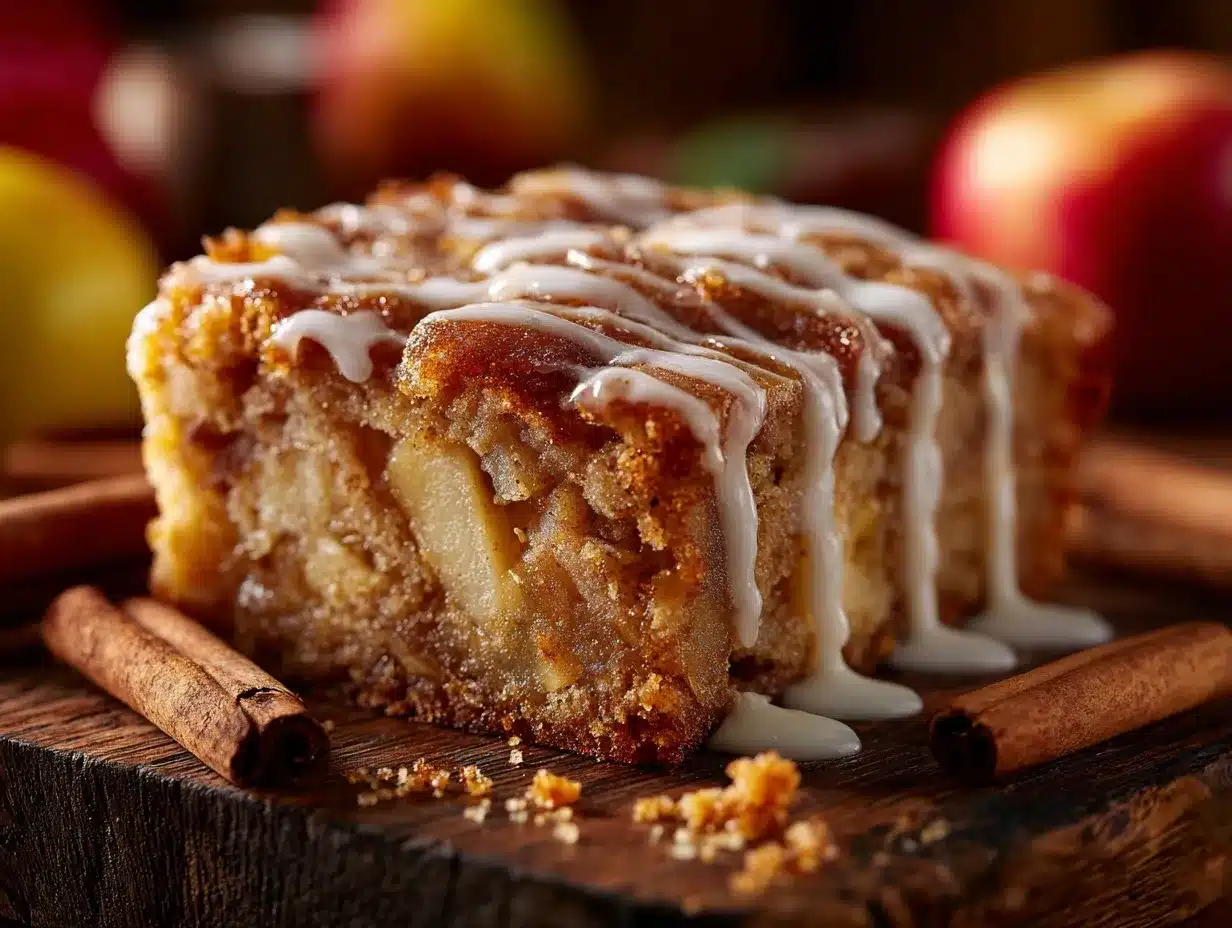 cinnamon apple cake preparation steps