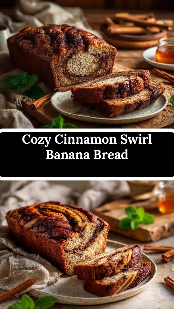cinnamon swirl banana bread recipe