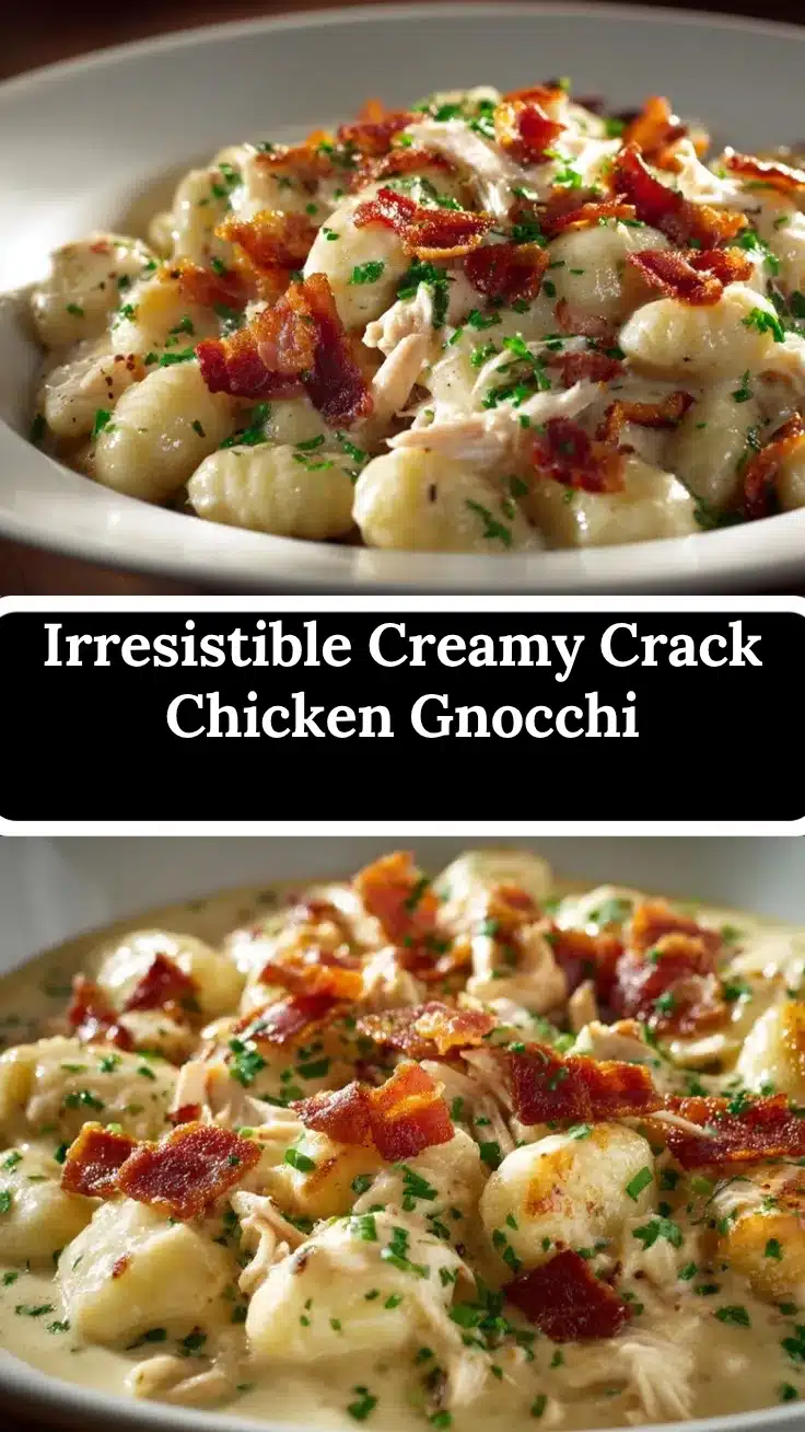 crack chicken gnocchi recipe