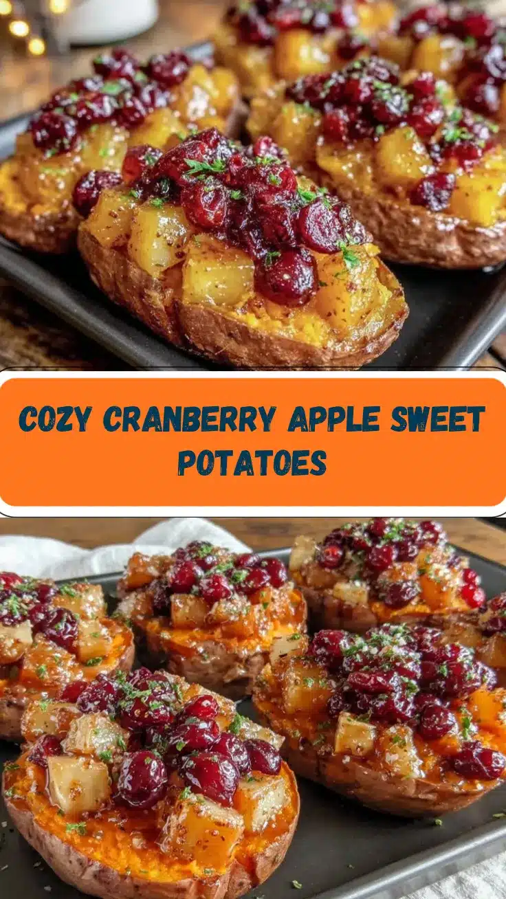 cranberry apple sweet potatoes recipe
