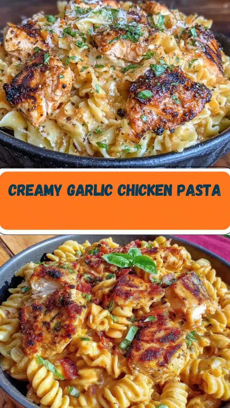 creamy chicken pasta recipe