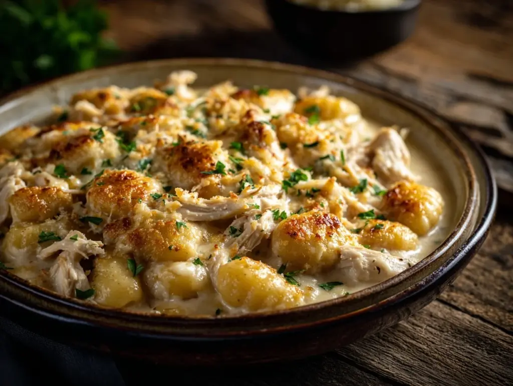 Creamy Crack Chicken Gnocchi - featured image