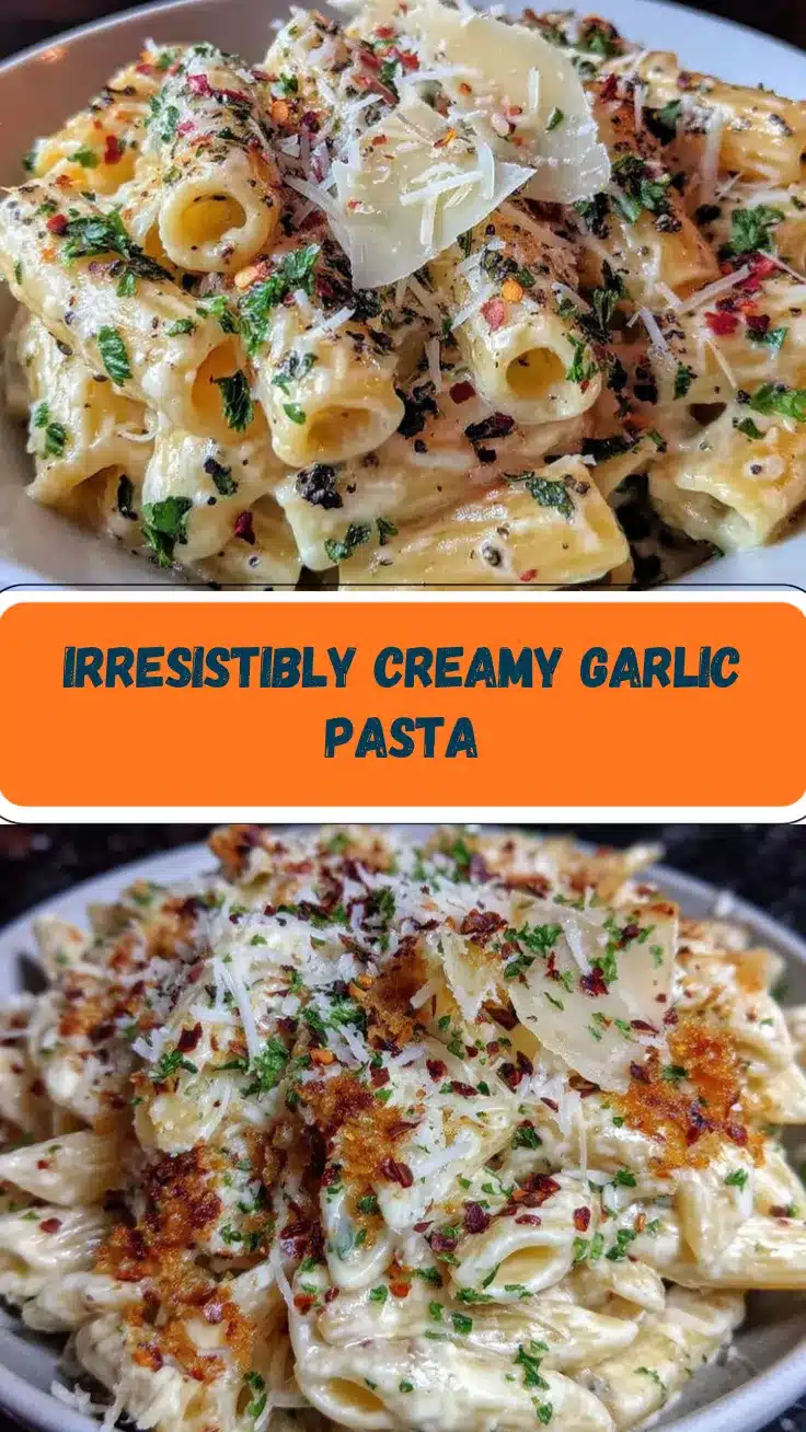 creamy garlic pasta recipe