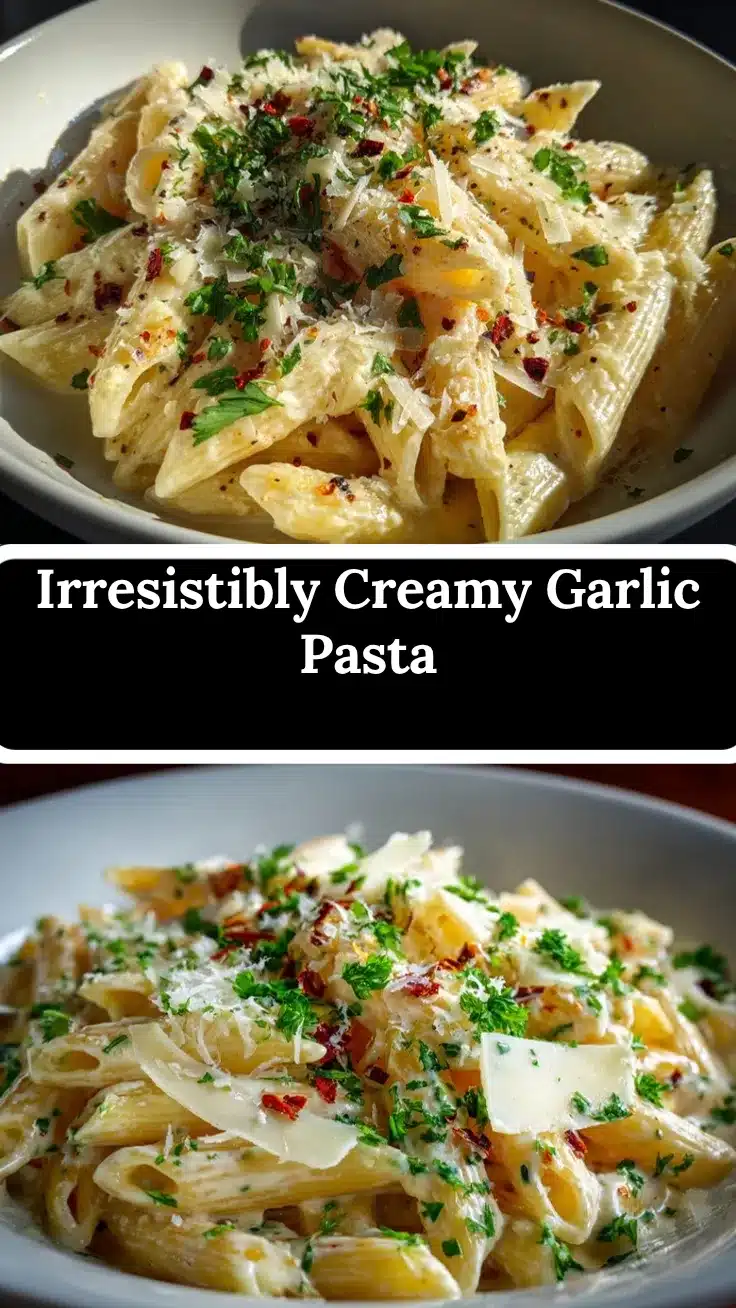 creamy garlic pasta recipe