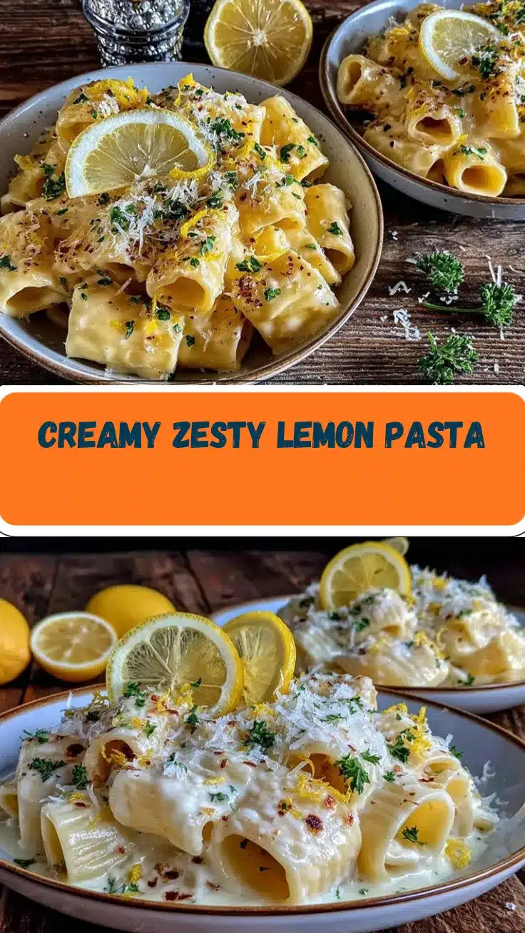 creamy lemon pasta recipe