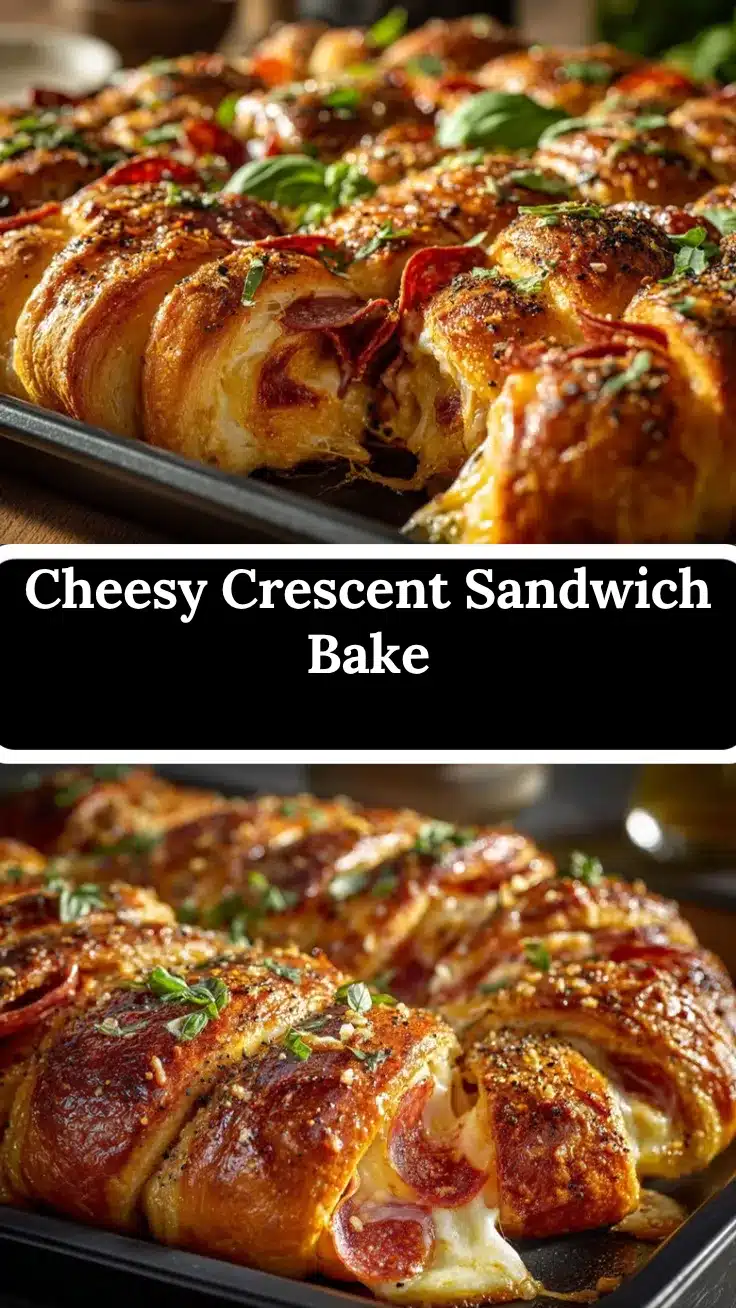 Crescent Roll Sandwich Bake recipe