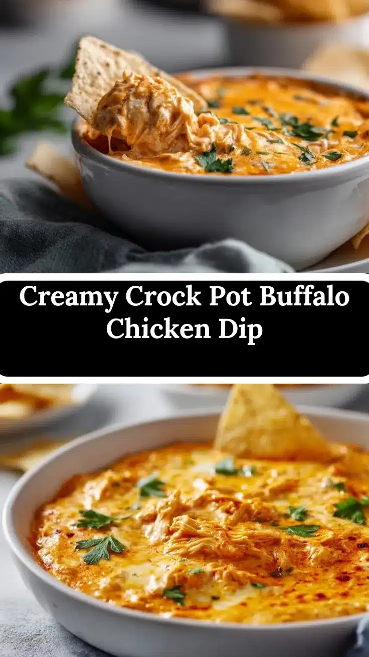 Crock Pot Buffalo Chicken Dip recipe