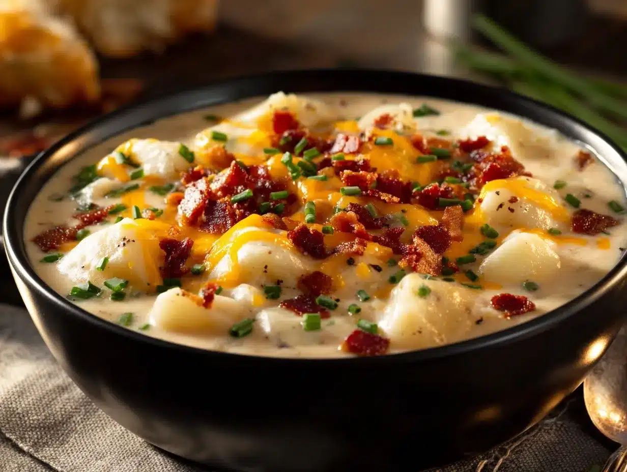 Crock Pot Crack Potato Soup preparation steps