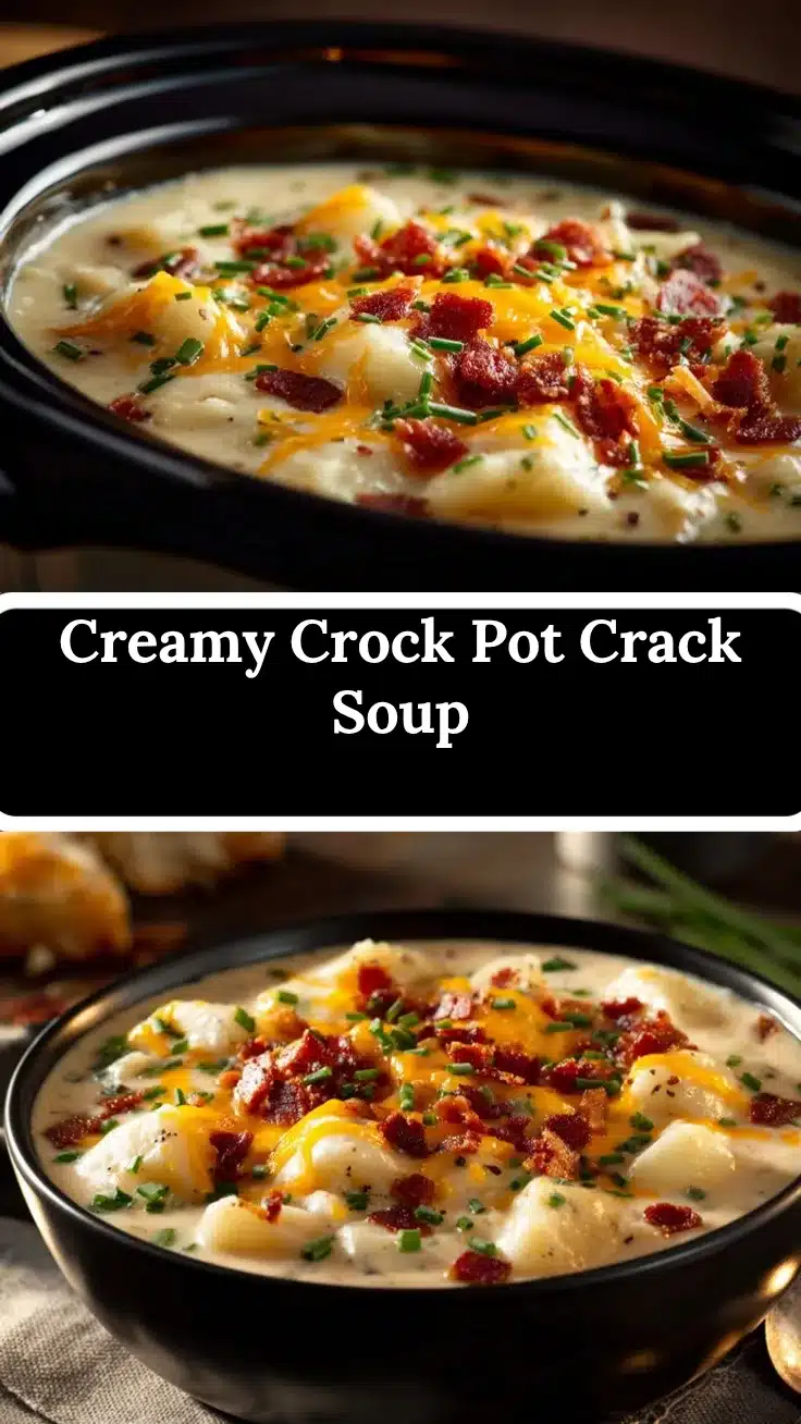 Crock Pot Crack Potato Soup recipe