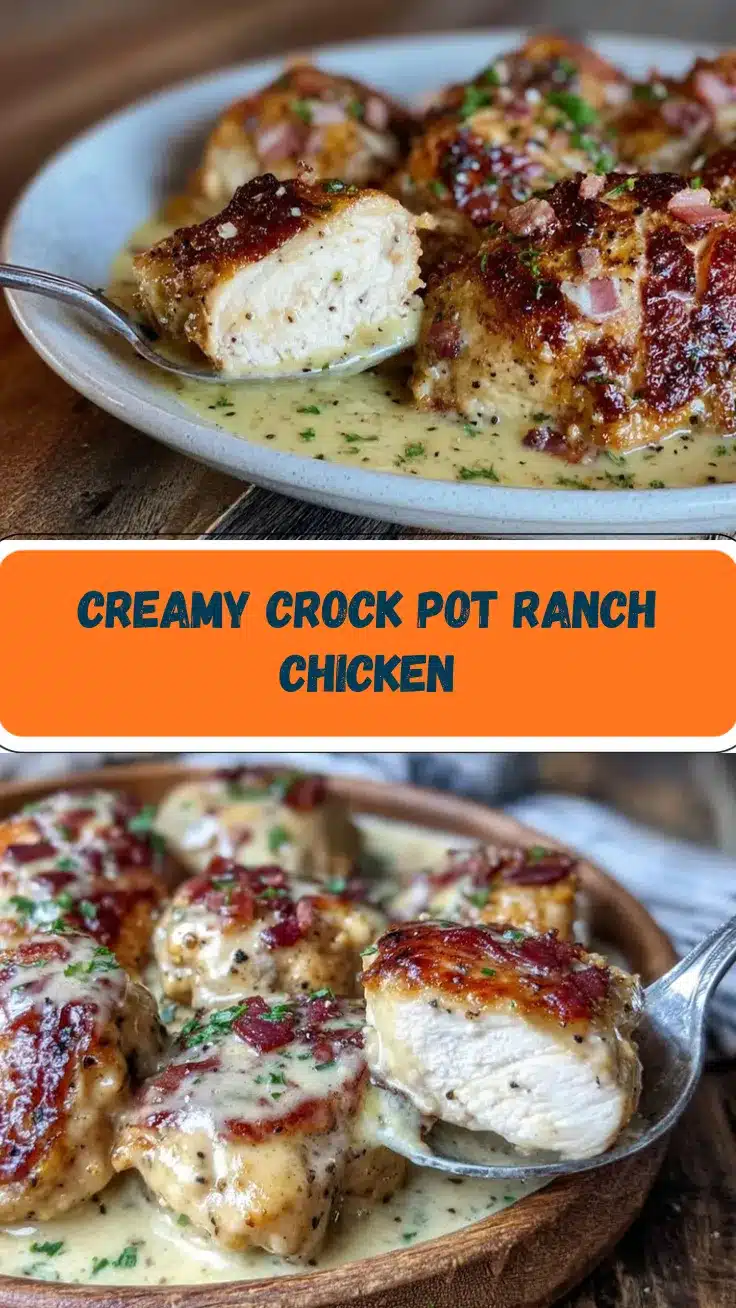 crock pot ranch chicken recipe