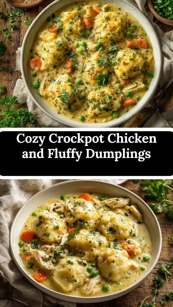 Crockpot Chicken and Dumplings recipe