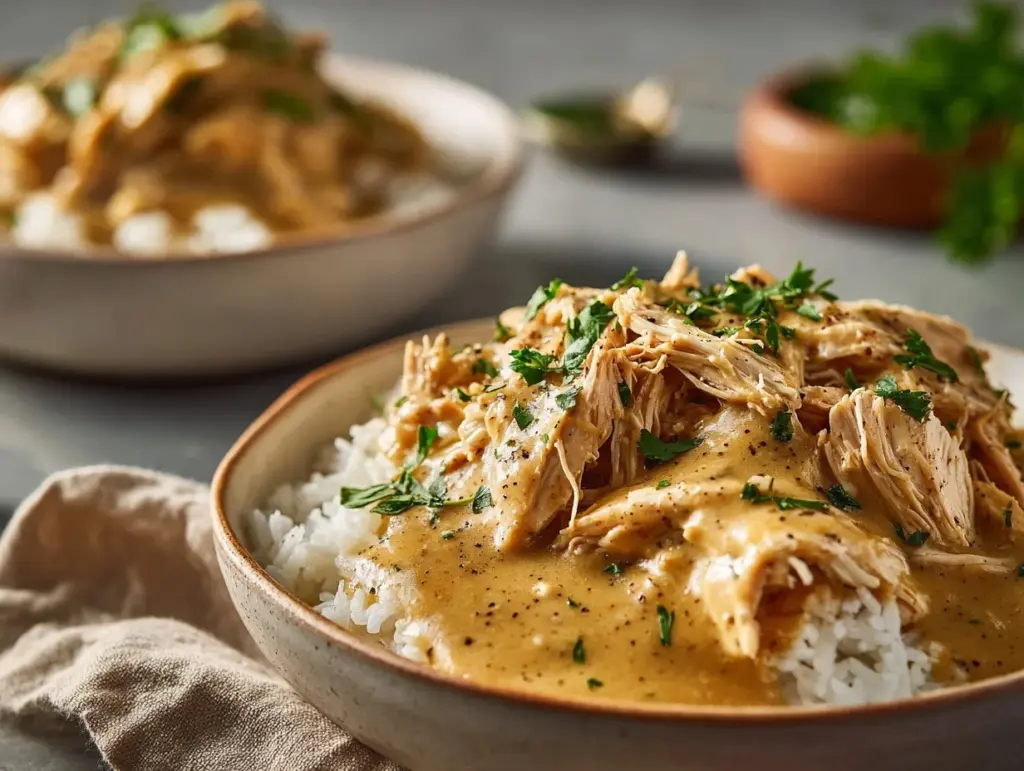 Crockpot Chicken and Gravy - featured image