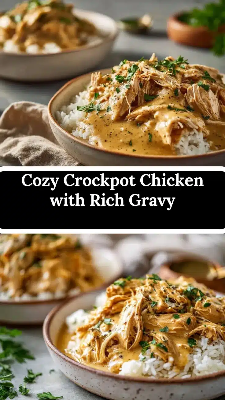 Crockpot Chicken and Gravy recipe
