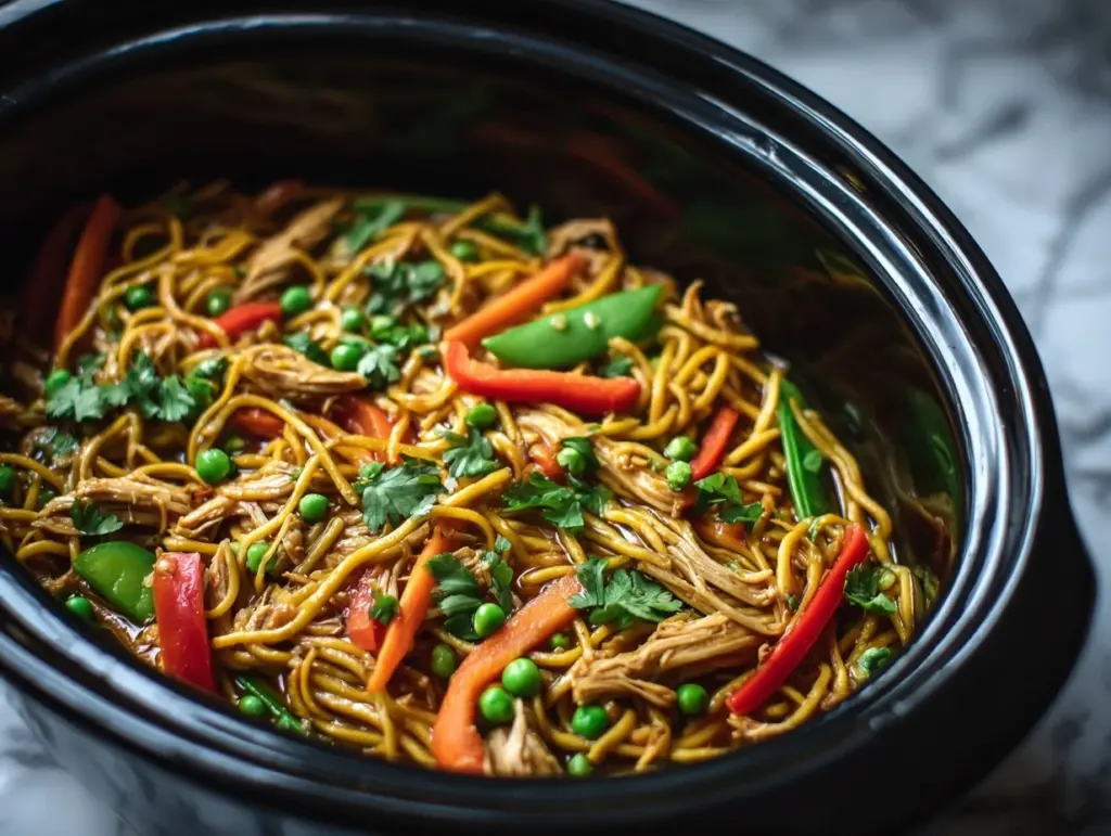 Crockpot Chicken Lo Mein - featured image