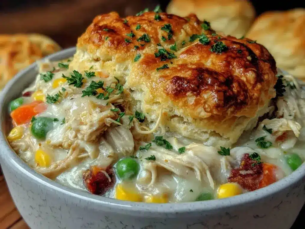 crockpot chicken pot pie - featured image