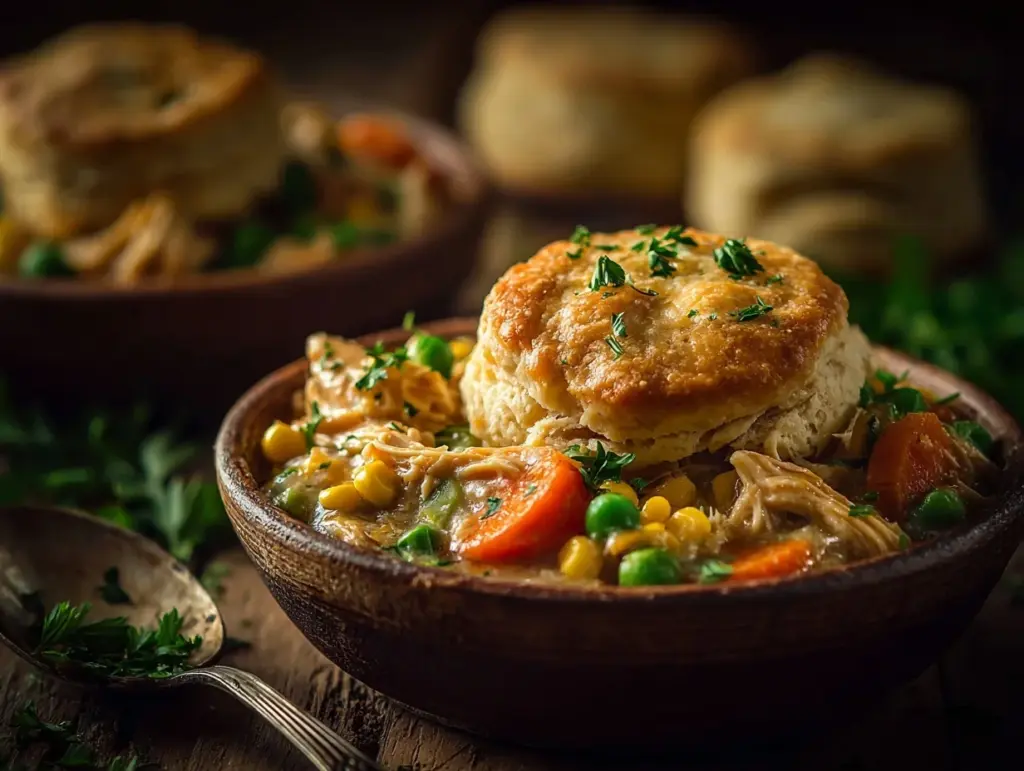 crockpot chicken pot pie - featured image