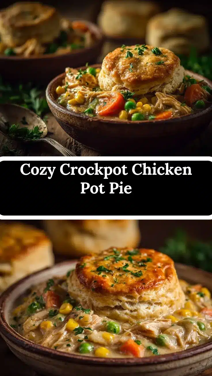 crockpot chicken pot pie recipe