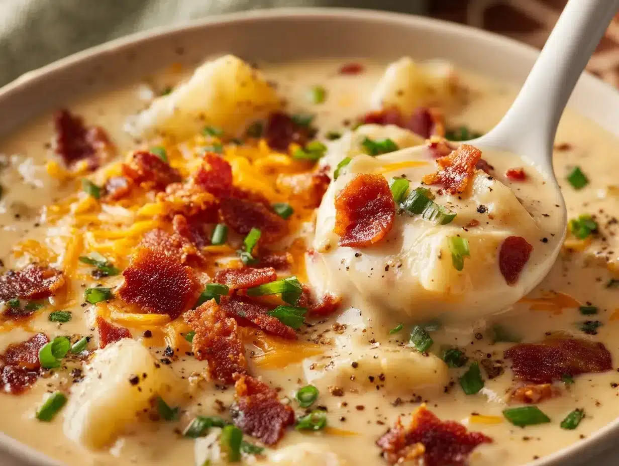 Crockpot Potato Soup preparation steps