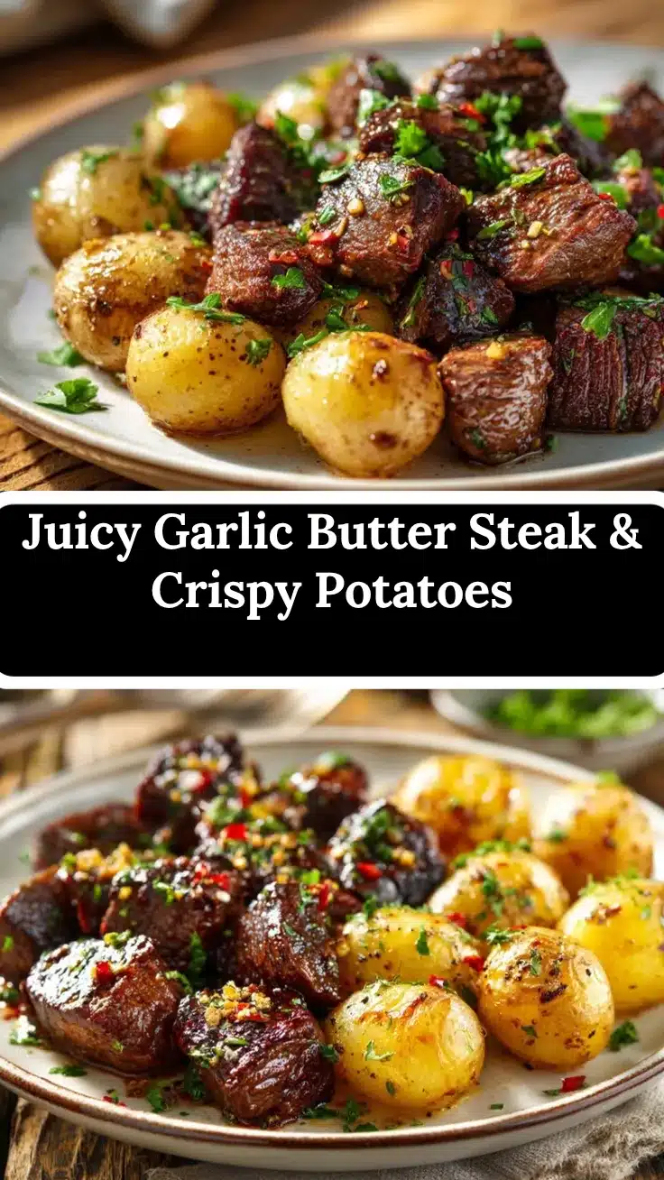 Garlic Butter Steak Bites recipe