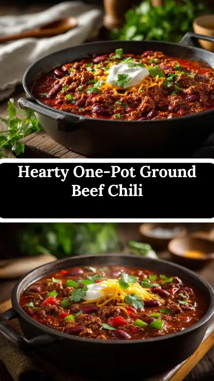 ground beef stovetop chili recipe