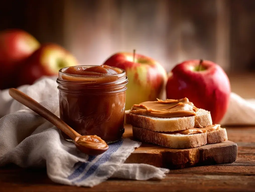 homemade apple butter - featured image