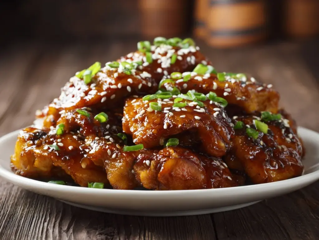 Honey Garlic Chicken Thighs - featured image