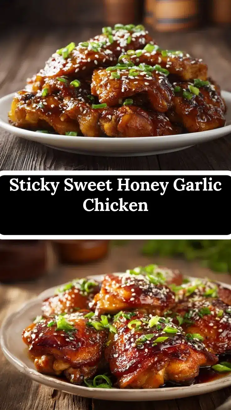 Honey Garlic Chicken Thighs recipe
