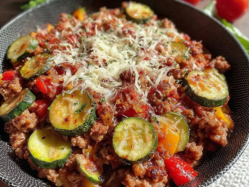 Italian Ground Turkey Skillet - featured image